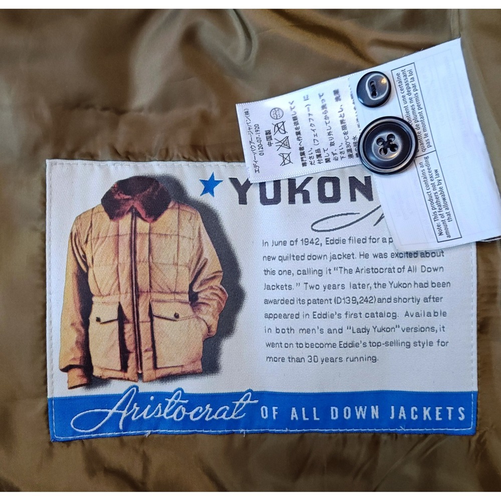 Eddie Bauer Vest Womens Medium Plaid Wool Down 550 Insulated Puffer Yukon Jacket - Picture 10 of 16